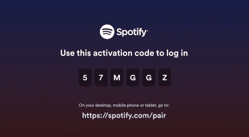 What Is Spotify.com Pair TV Activation Code?