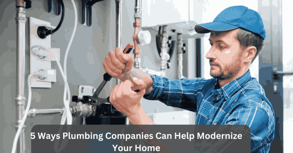 5 Ways Plumbing Companies Can Help Modernize Your Home