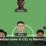 Unveiling the Clash: Sélection Méditerranée XI U21 vs Mexico U-23 Lineups